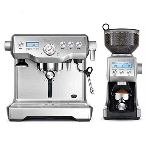 breville dynamic duo dual boiler espresso machine and smart grinder pro package, stainless steel – bep920bss breville dynamic duo dual boiler espresso machine and smart grinder pro package, stainless steel – bep920bss