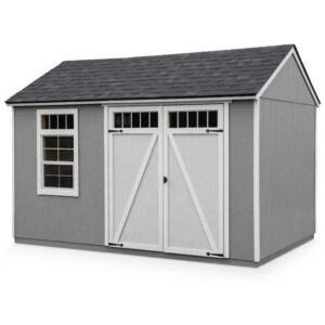 heartland 12 ft x 8 ft coronado gable engineered storage shed (floor included)