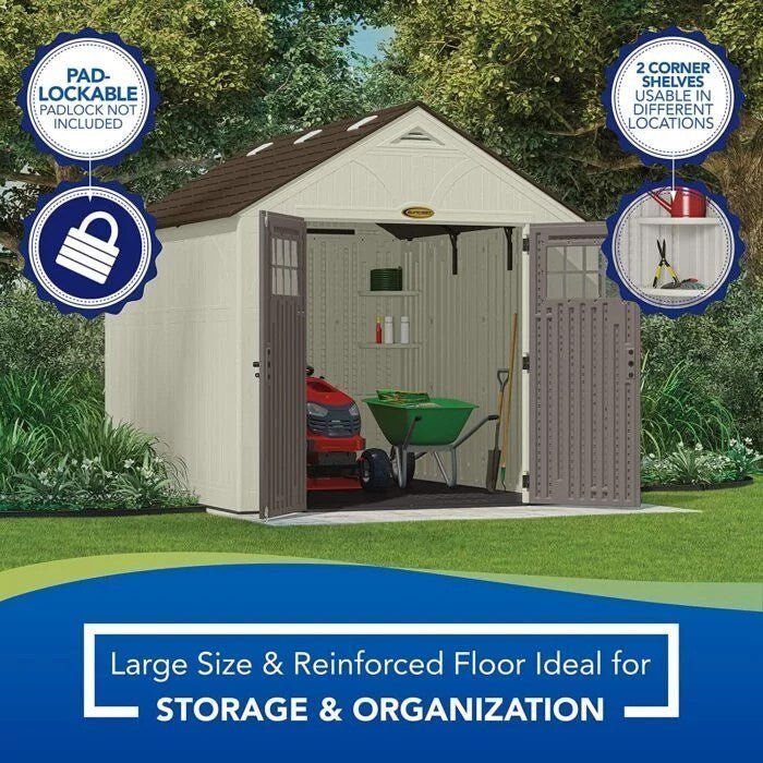 suncast bms8100 8′ x 10′ tremont storage shed suncast bms8100 8′ x 10′ tremont storage shed