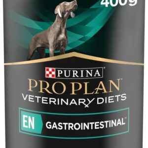 pro plan veterinary diets en gastrointestinal mousse wet dog food 400g (pack of 12)
