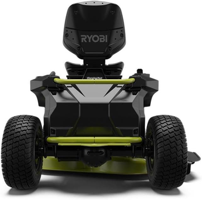 ryobi 38 inches 100 ah battery electric rear engine riding lawn mower model#: ry48111 ryobi 38 inches 100 ah battery electric rear engine riding lawn mower model#: ry48111