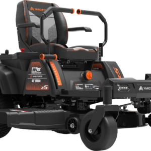 yard force riding lawn mower 42″ zero turn battery powered 56v z42 562 new