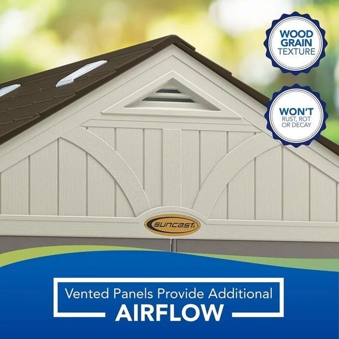 suncast bms8100 8′ x 10′ tremont storage shed suncast bms8100 8′ x 10′ tremont storage shed