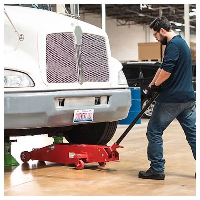sunex heavy duty 5 ton floor jack