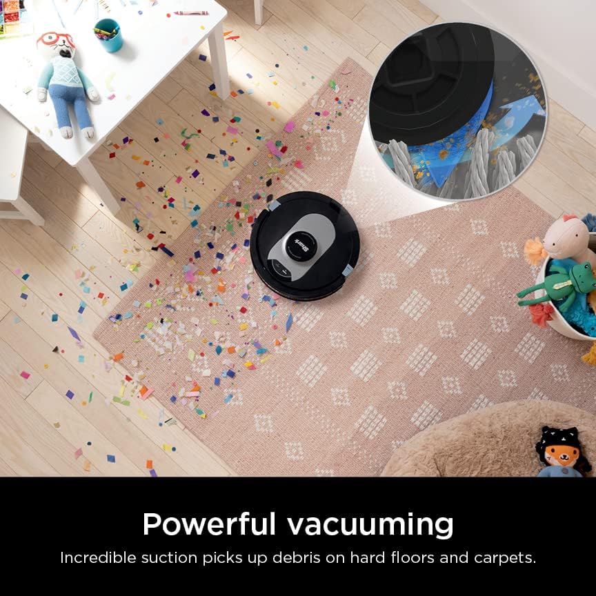 shark matrix self emptying robot vacuum with bagless, 45 day capacity shark matrix self emptying robot vacuum with bagless, 45 day capacity
