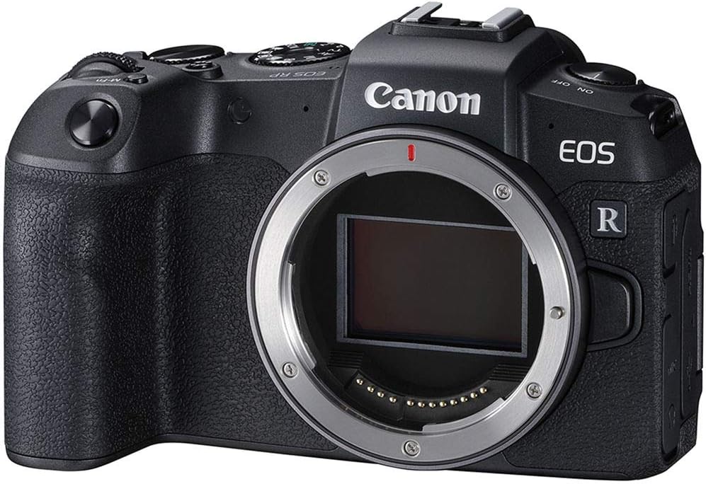 canon eos rp full frame mirrorless camera with rf 24 105mm f/4 7.1 is stm lens kit, black canon eos rp full frame mirrorless camera with rf 24 105mm f/4 7.1 is stm lens kit, black