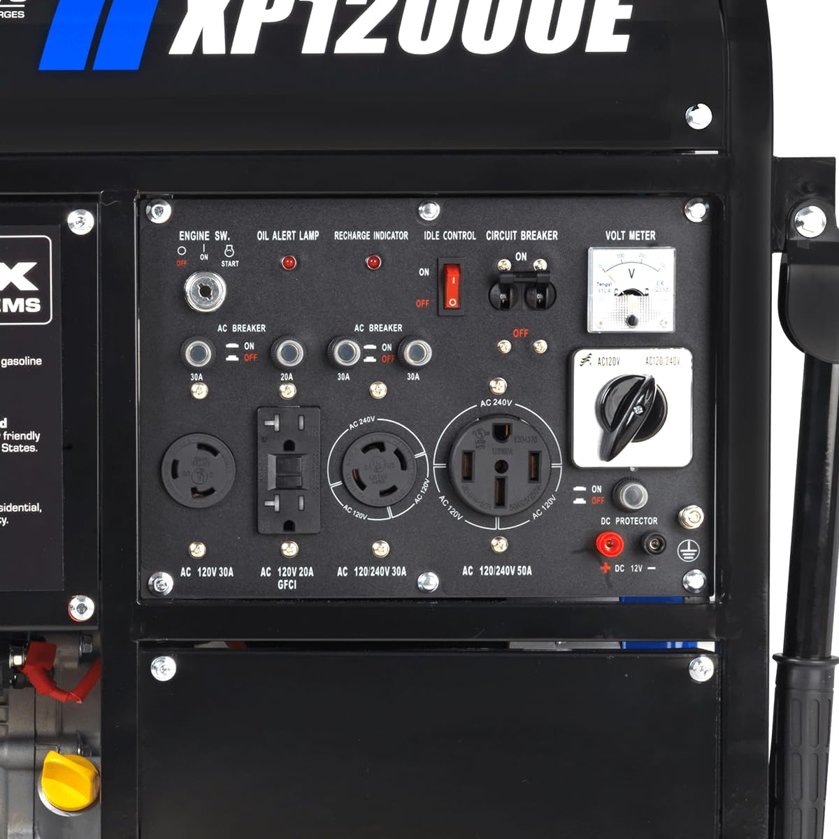 duromax xp13000eh 13,000 watt dual fuel portable generator – gas & propane, electric start duromax xp13000eh 13,000 watt dual fuel portable generator – gas & propane, electric start