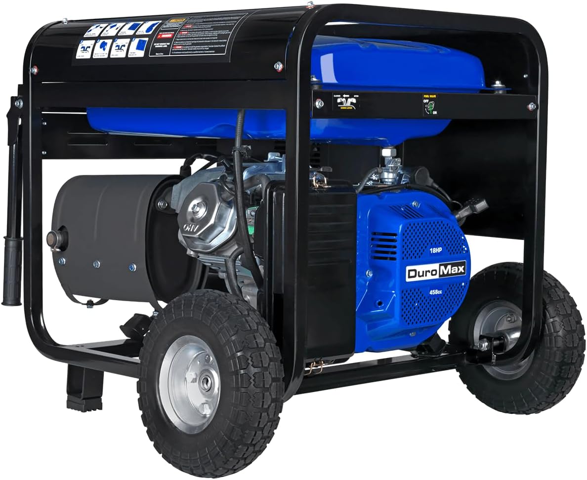 duromax xp13000eh 13,000 watt dual fuel portable generator – gas & propane, electric start duromax xp13000eh 13,000 watt dual fuel portable generator – gas & propane, electric start
