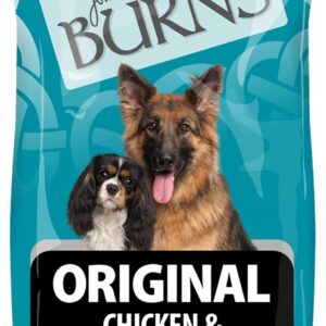 burns pet nutrition hypoallergenic complete dry dog food adult and senior dog original chicken and brown rice 12 kg