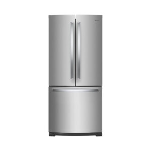 whirlpool – 19.7 cu. ft. french door refrigerator – stainless steel