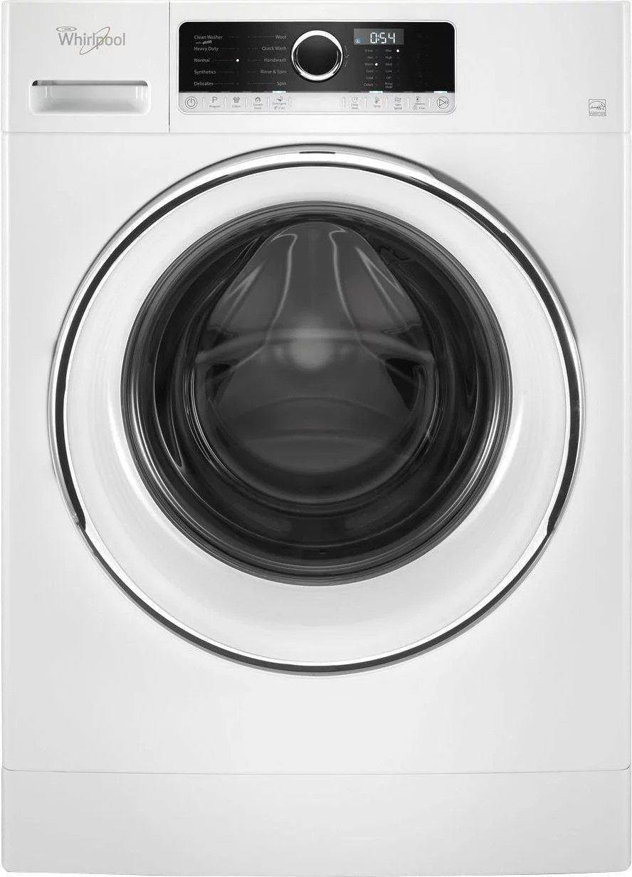 whirlpool – 2.3 cu. ft. high efficiency stackable front load washer with detergent dosing aid – white whirlpool – 2.3 cu. ft. high efficiency stackable front load washer with detergent dosing aid – white