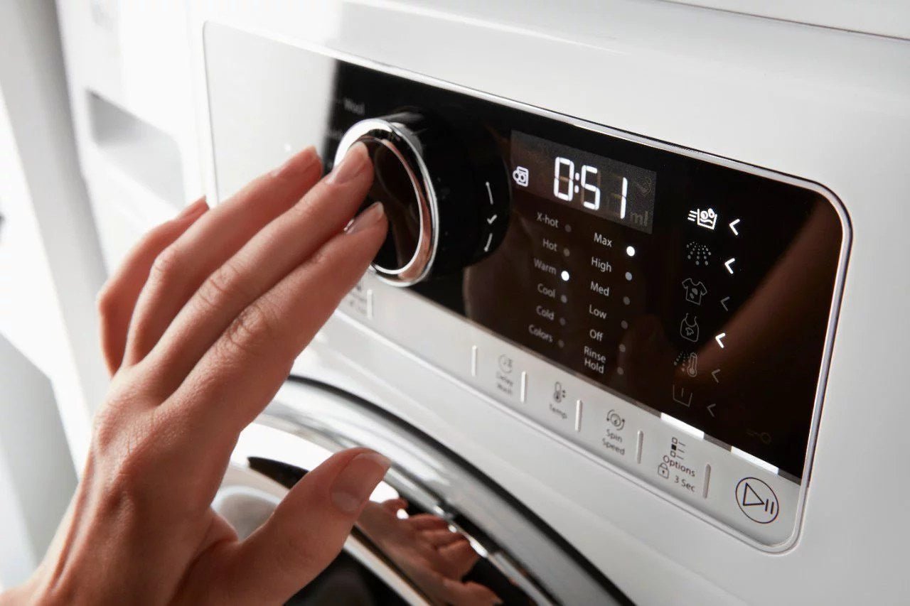 whirlpool – 2.3 cu. ft. high efficiency stackable front load washer with detergent dosing aid – white whirlpool – 2.3 cu. ft. high efficiency stackable front load washer with detergent dosing aid – white