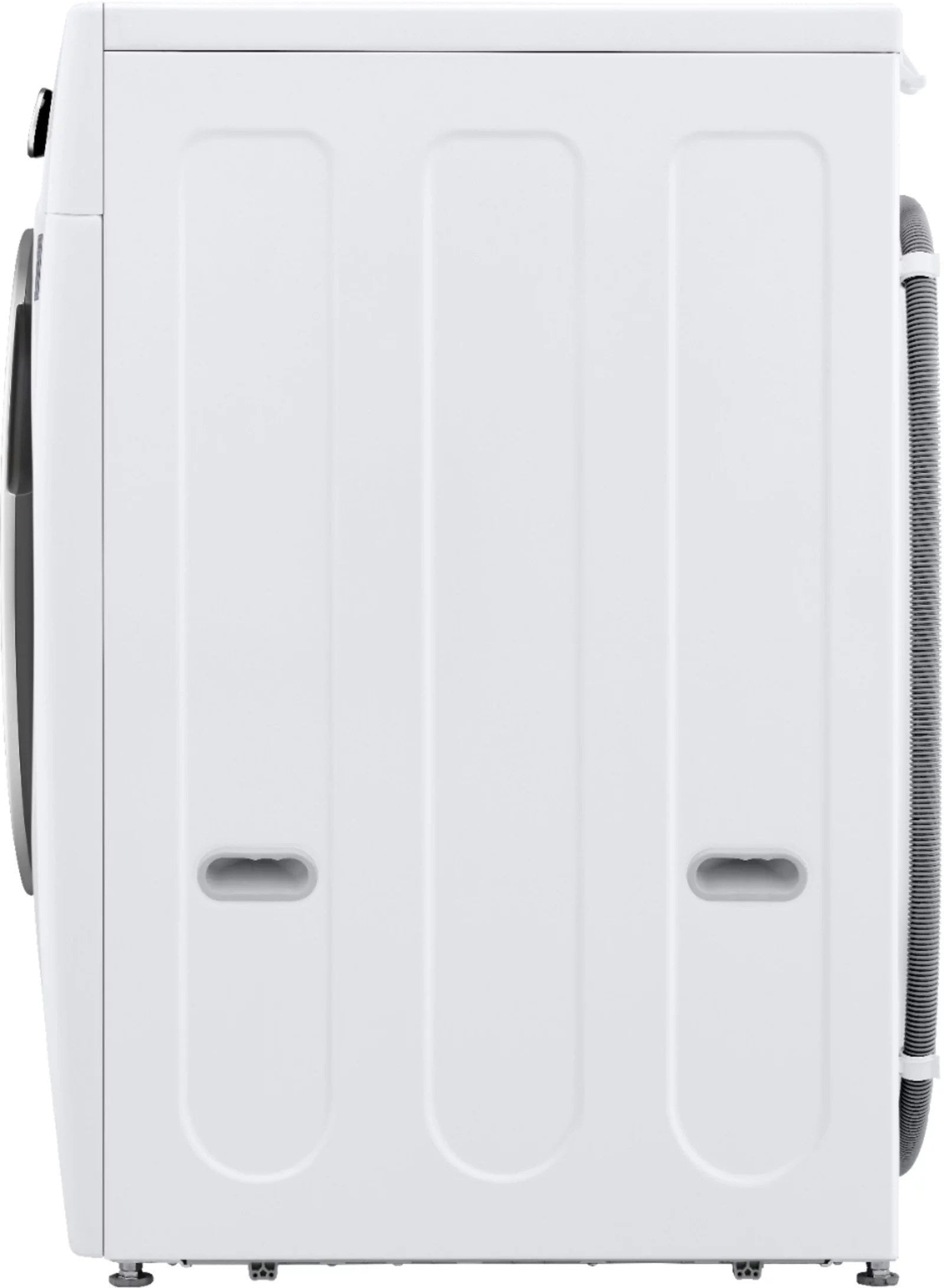 lg – 5.0 cu. ft. high efficiency stackable smart front load washer with steam and built in intelligence – white lg – 5.0 cu. ft. high efficiency stackable smart front load washer with steam and built in intelligence – white