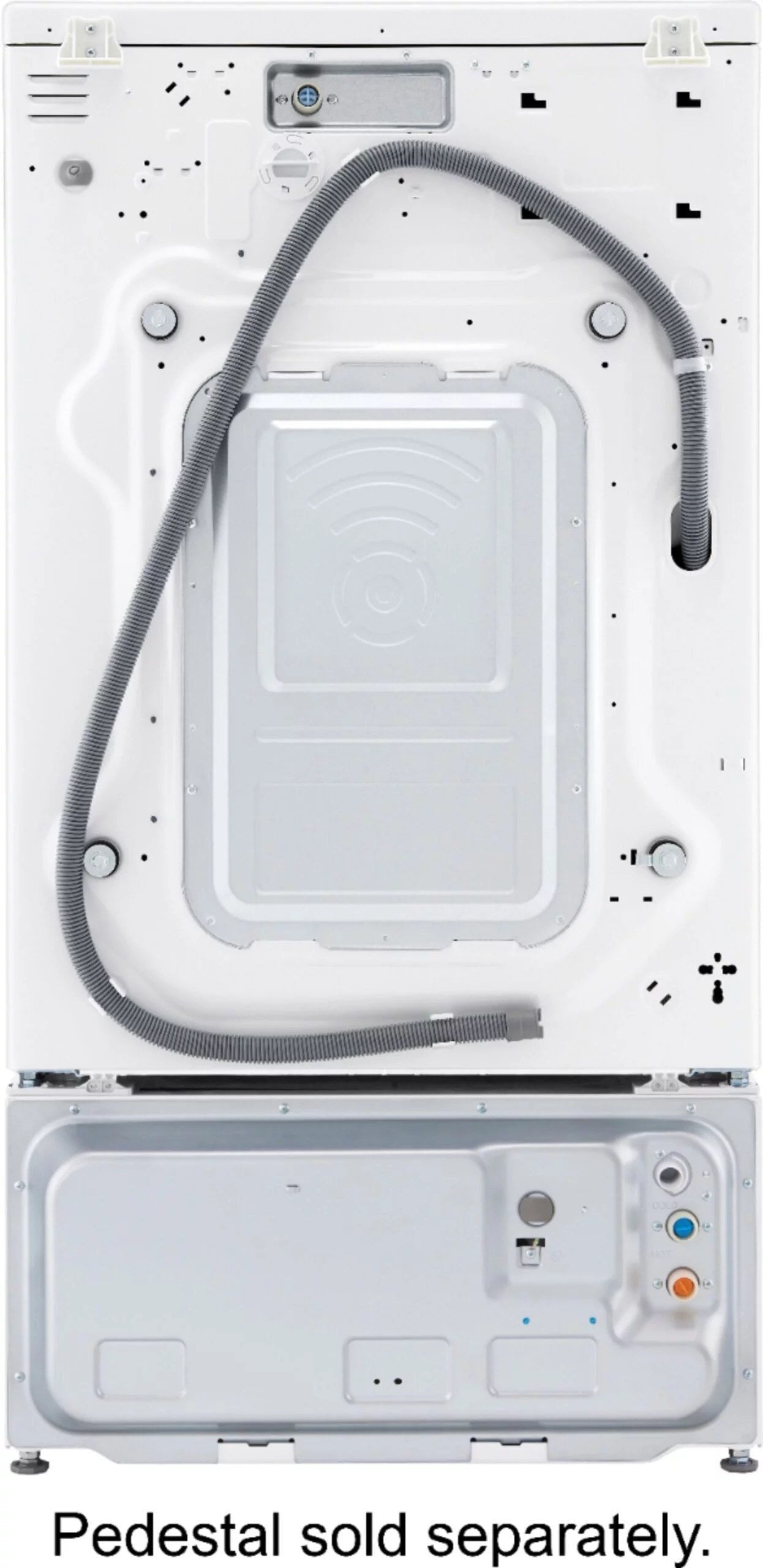 lg – 5.0 cu. ft. high efficiency stackable smart front load washer with steam and built in intelligence – white lg – 5.0 cu. ft. high efficiency stackable smart front load washer with steam and built in intelligence – white