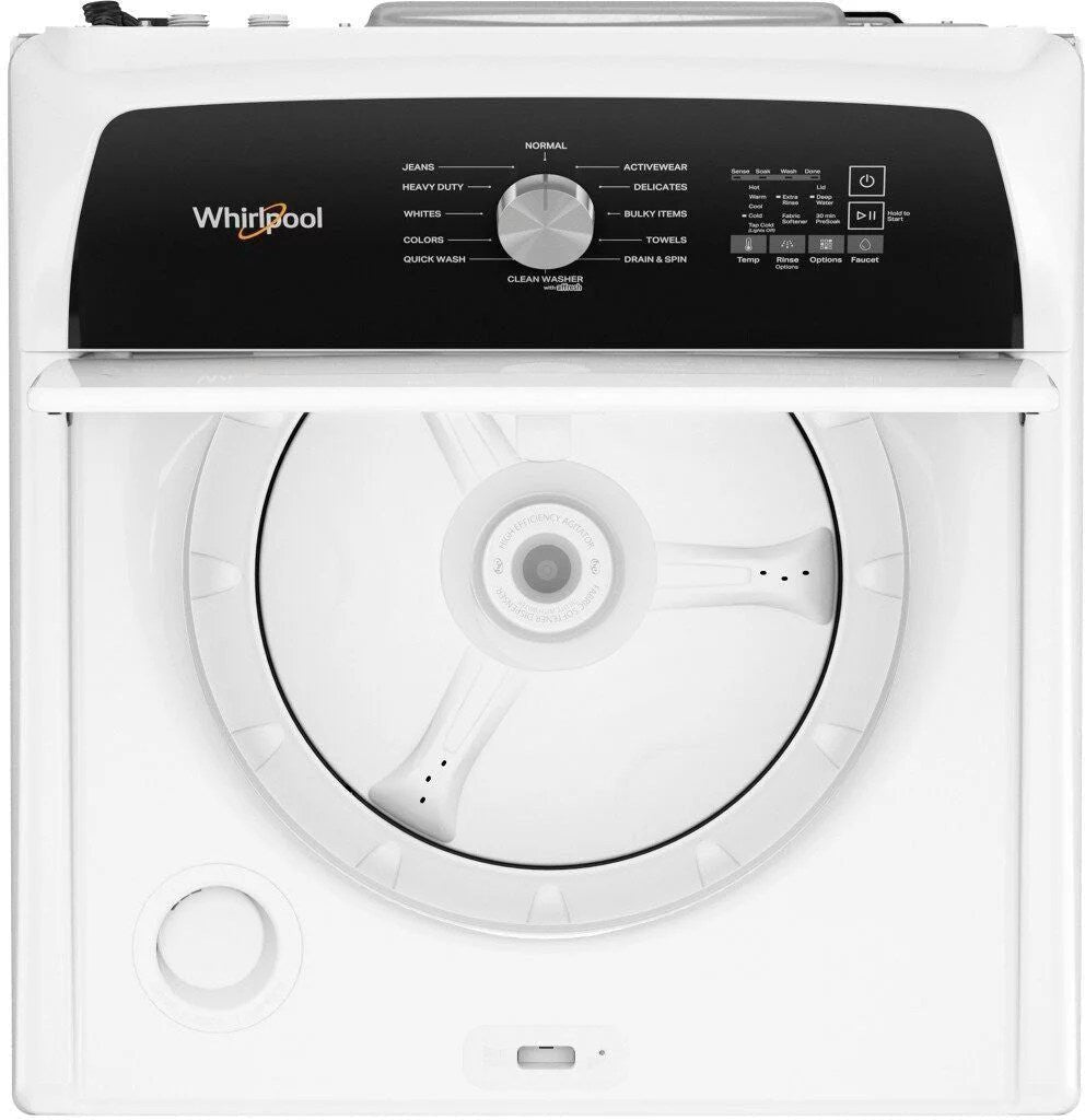 whirlpool – 4.5 cu. ft. top load washer with built in water faucet – white whirlpool – 4.5 cu. ft. top load washer with built in water faucet – white