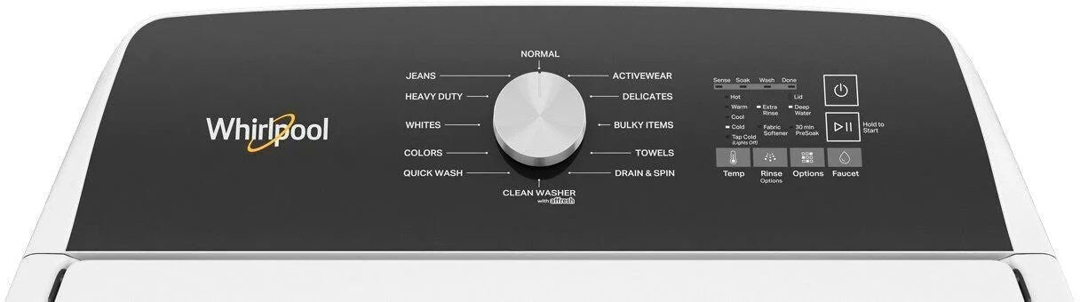 whirlpool – 4.5 cu. ft. top load washer with built in water faucet – white whirlpool – 4.5 cu. ft. top load washer with built in water faucet – white