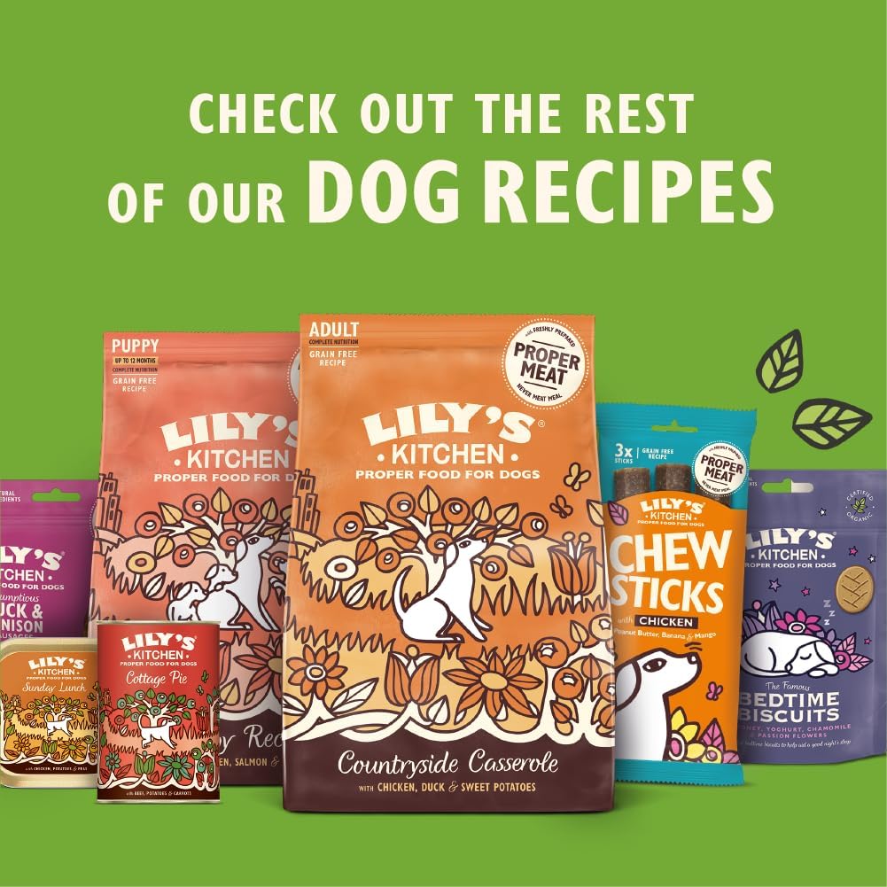 lily's kitchen natural adult wet dog food tins classic dinners variety pack 12 x 400g lily's kitchen natural adult wet dog food tins classic dinners variety pack 12 x 400g