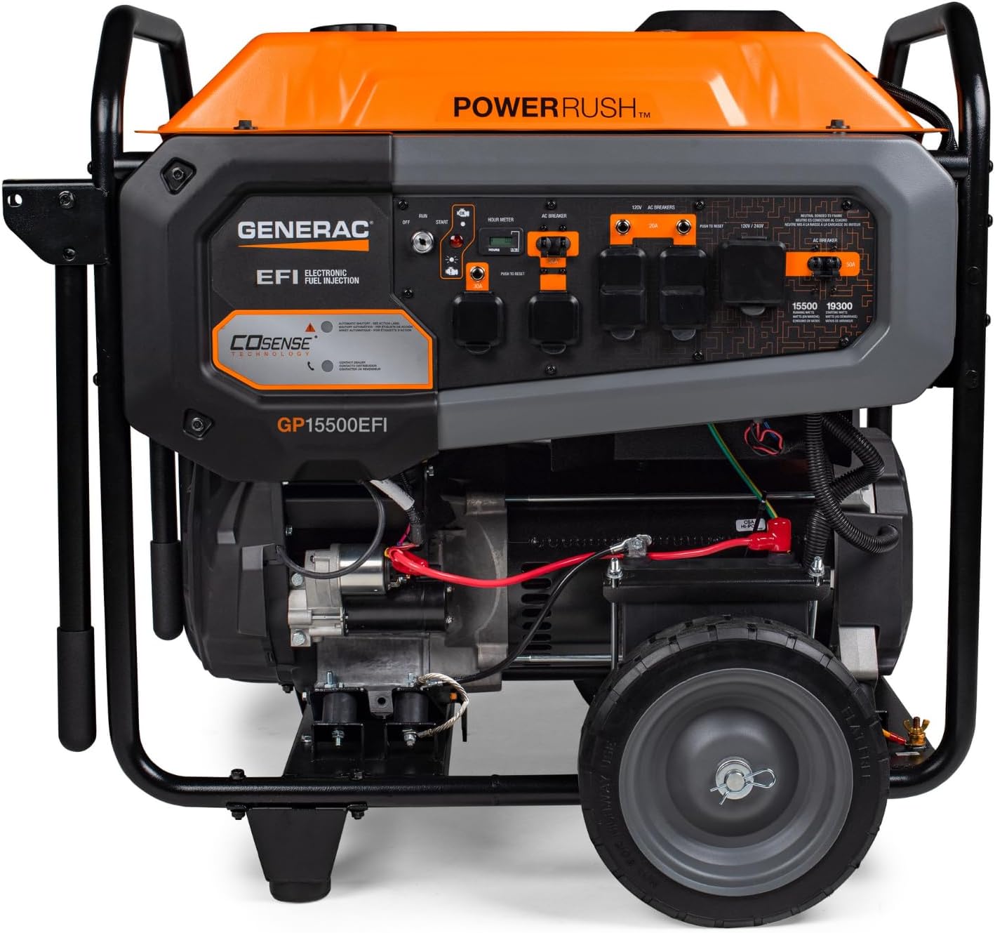 generac 8,125 starting watt portable gas generator – includes extension cord generac 8,125 starting watt portable gas generator – includes extension cord