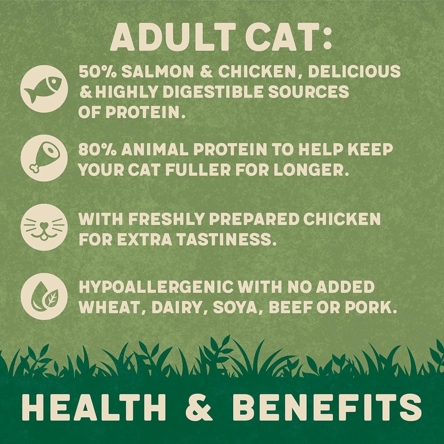 harringtons complete dry adult cat food salmon 2kg (pack of 4) tasty natural goodness harringtons complete dry adult cat food salmon 2kg (pack of 4) tasty natural goodness
