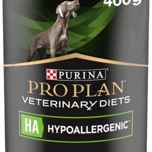 pro plan veterinary diets ha hypoallergenic mousse wet dog food 400g (pack of 12)