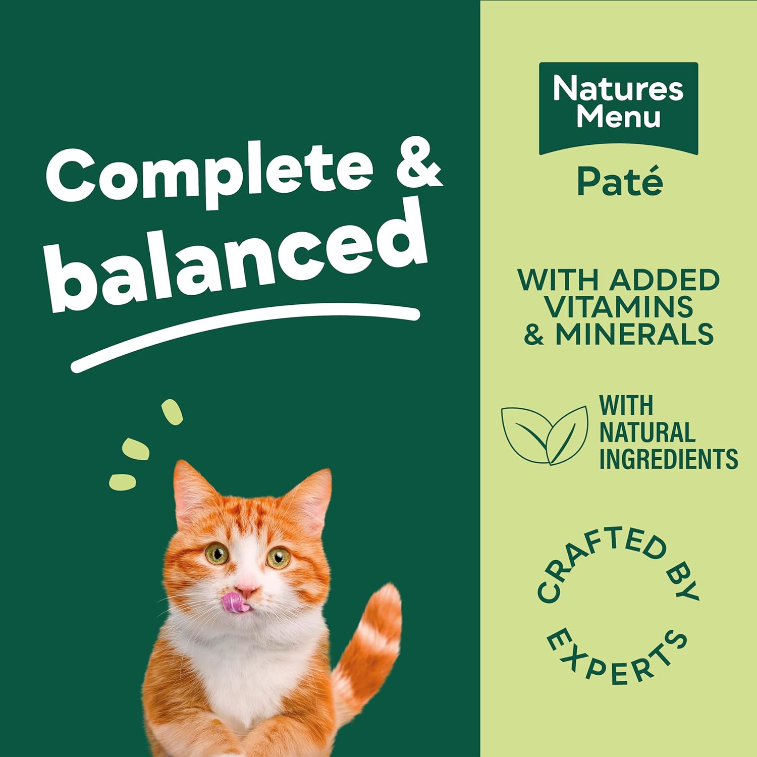 natures menu wet food for adult cats multipack paté 12 x 85g natures menu wet food for adult cats multipack paté 12 x 85g