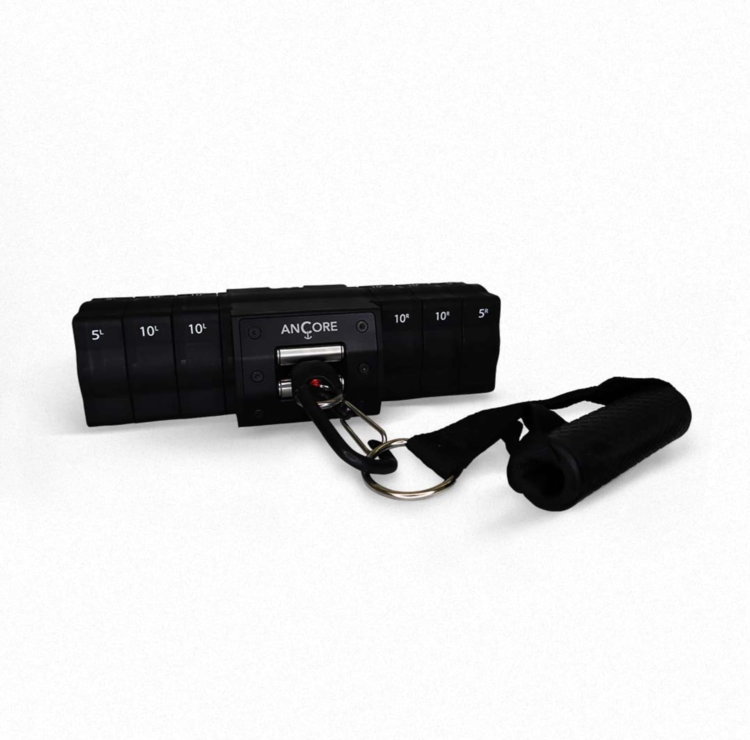 ancore pro home gym cable machine, portable full body workout, mount for squat rack or pole