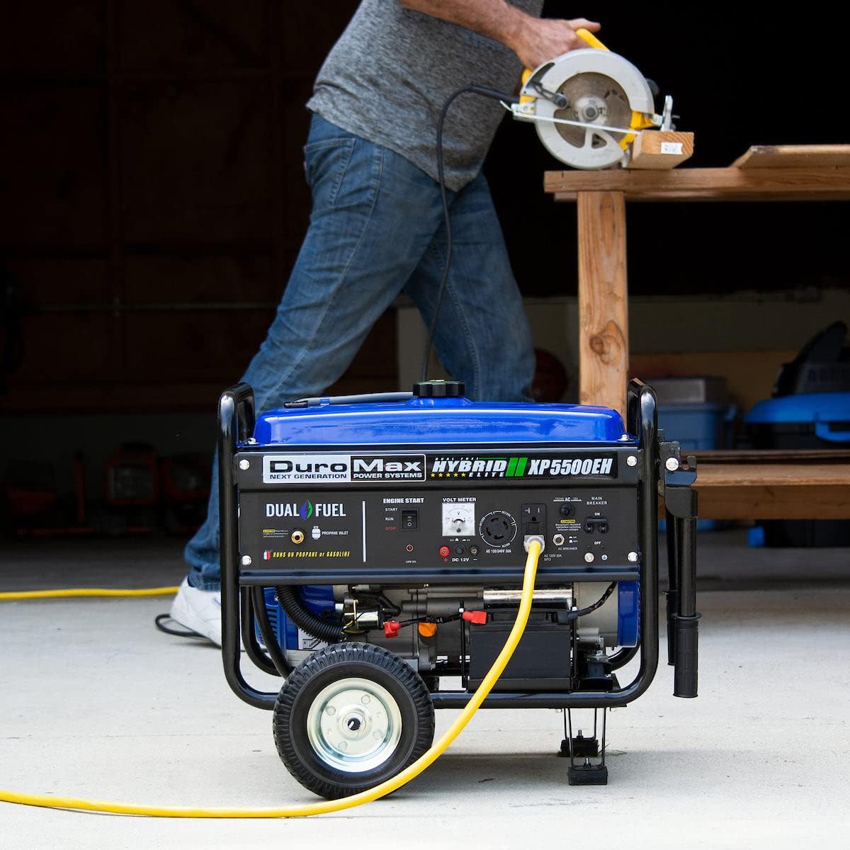 duromax xp13000eh 13,000 watt dual fuel portable generator – gas & propane, electric start duromax xp13000eh 13,000 watt dual fuel portable generator – gas & propane, electric start