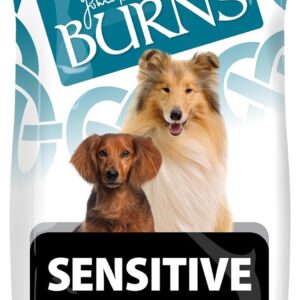 burns pet nutrition hypoallergenic complete dry dog food adult and senior dog sensitive with pork and potato 12 kg