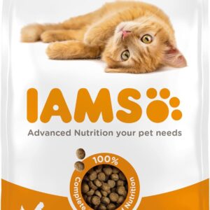 iams kitten complete dry cat food chicken 10kg for healthy growth