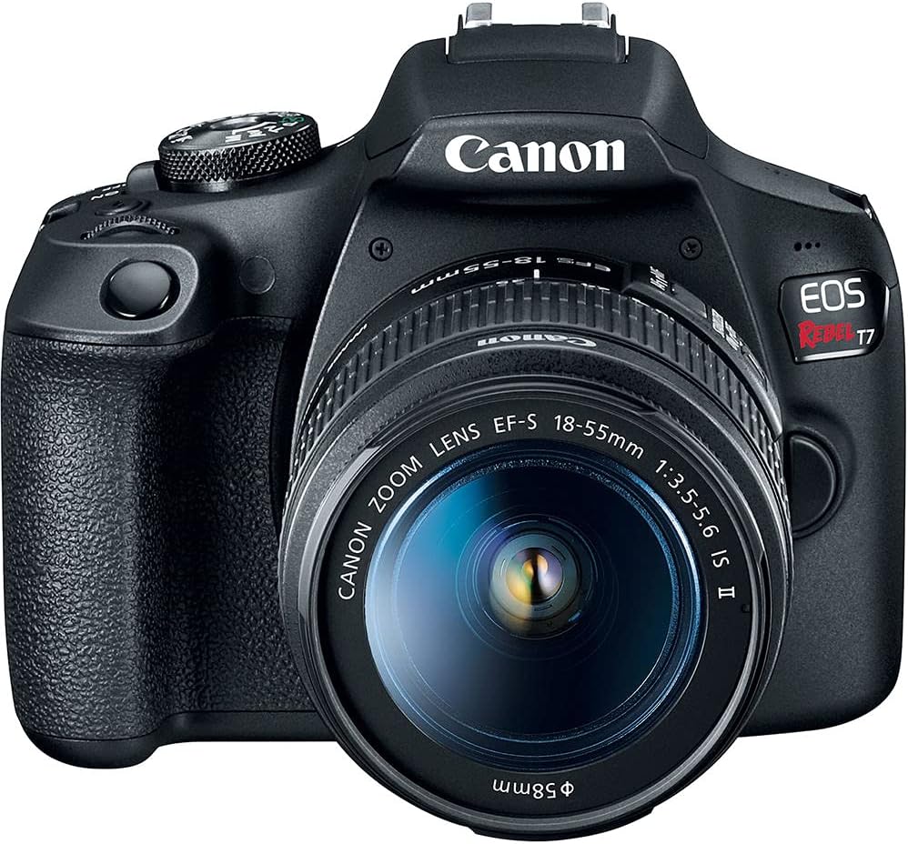 canon eos rebel t7 dslr camera with 18 55mm & 75 300mm lens kit canon eos rebel t7 dslr camera with 18 55mm & 75 300mm lens kit