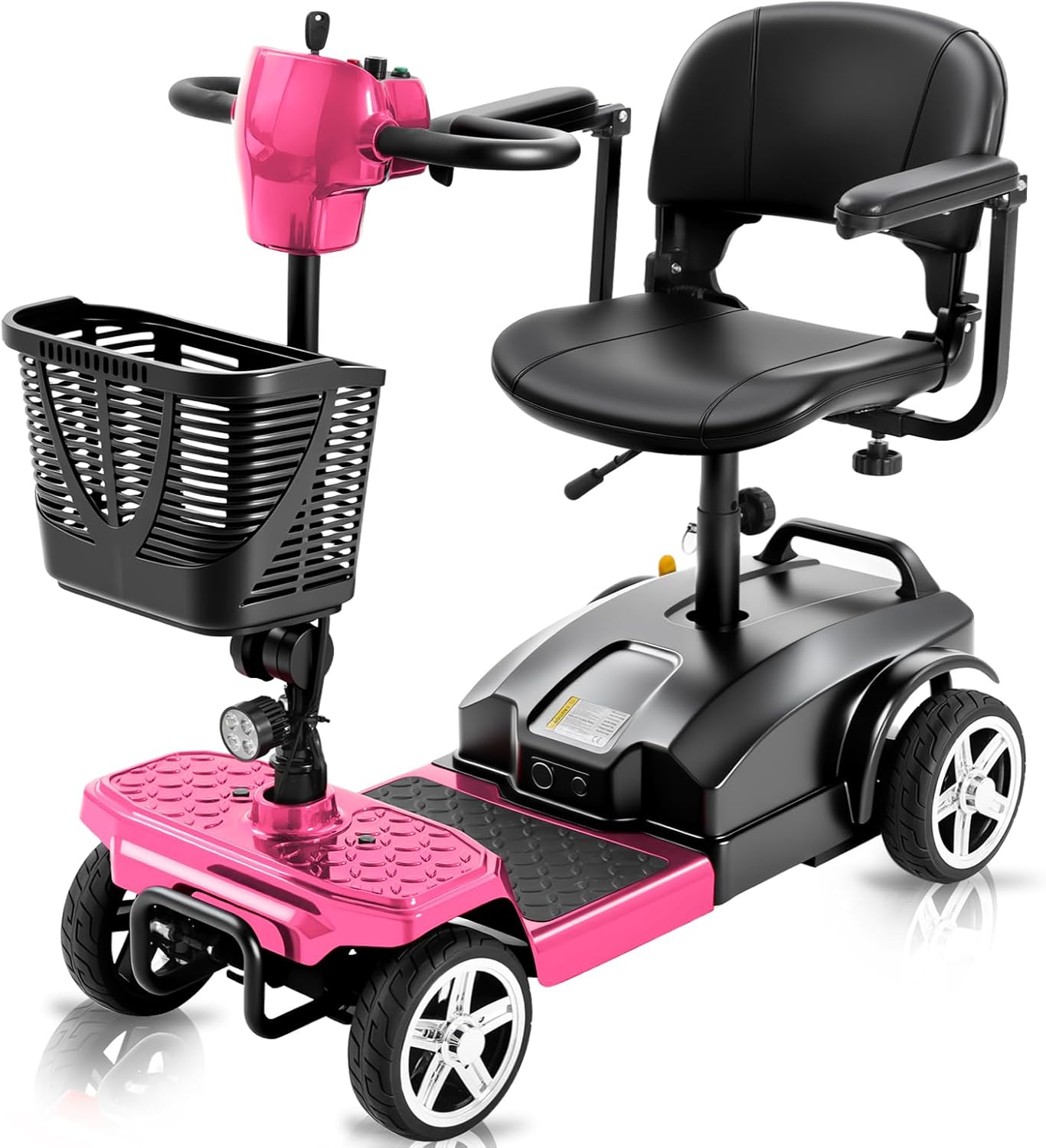 4 wheel mobility scooter for adults & seniors, 15–30 mile range, 350w, removable battery, compact 4 wheel mobility scooter for adults & seniors, 15–30 mile range, 350w, removable battery, compact