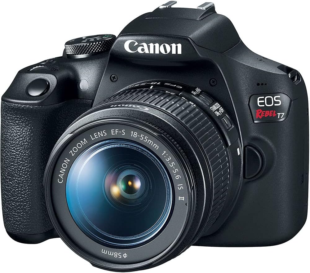 canon eos rebel t7 dslr camera with 18 55mm & 75 300mm lens kit canon eos rebel t7 dslr camera with 18 55mm & 75 300mm lens kit