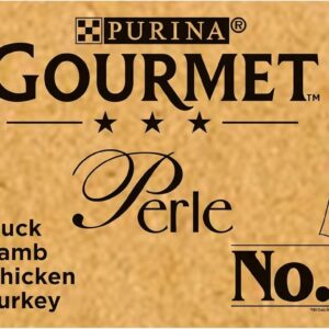 gourmet perle chef's collection mini fillets in gravy wet cat food 96x85g