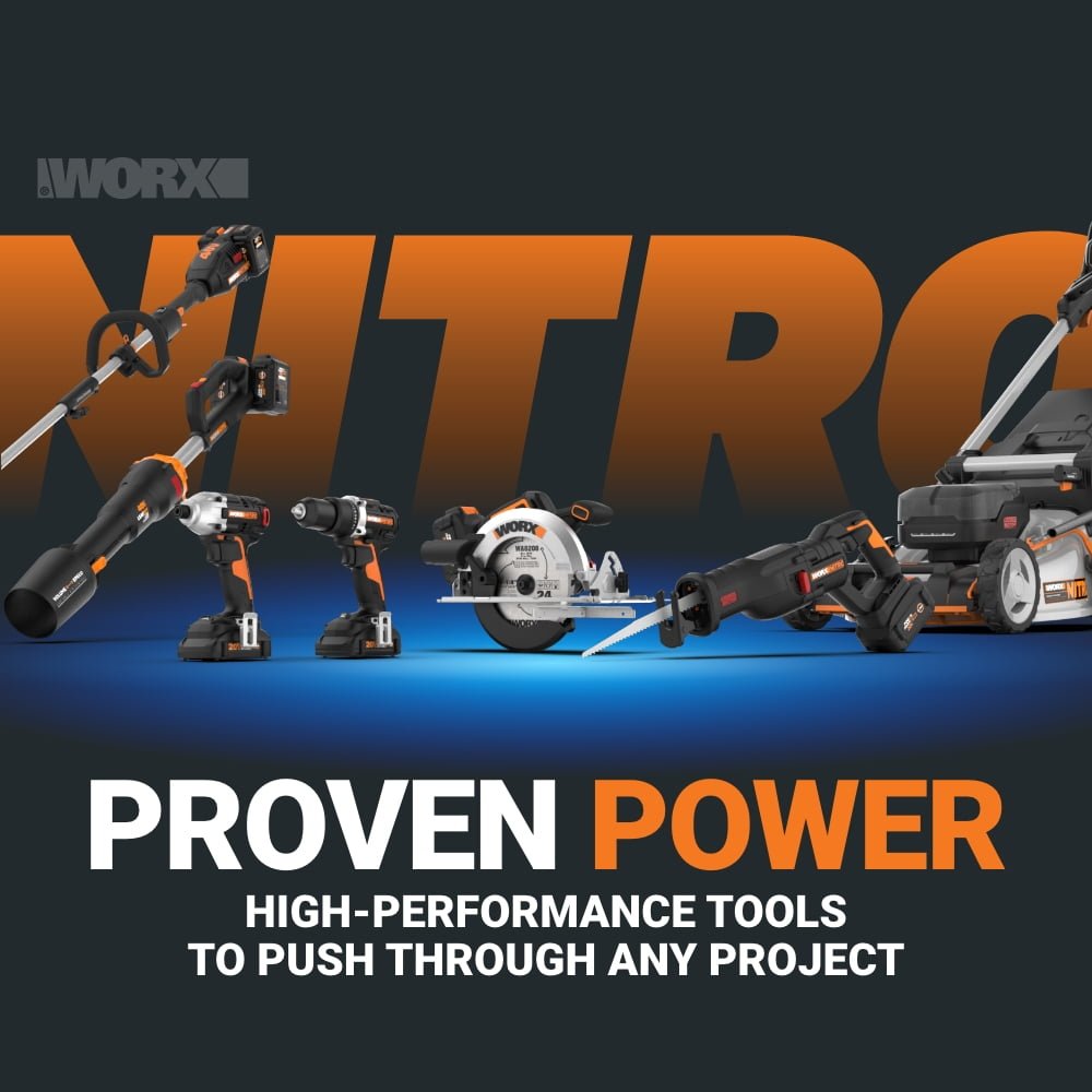 worx nitro wg760 40v 21″ cordless self propelled lawn mower with brushless motor (batteries & charger included) worx nitro wg760 40v 21″ cordless self propelled lawn mower with brushless motor (batteries & charger included)