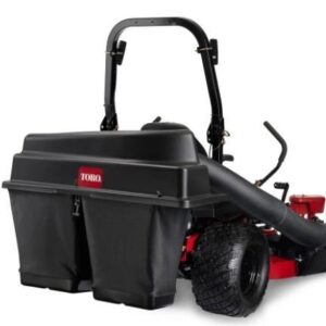 toro 79347 powered twin bagger for titan max