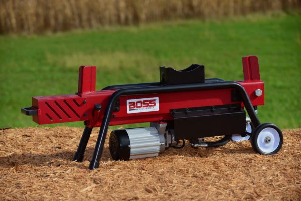 8 ton boss industrial dual action electric log splitter (ed8t20)