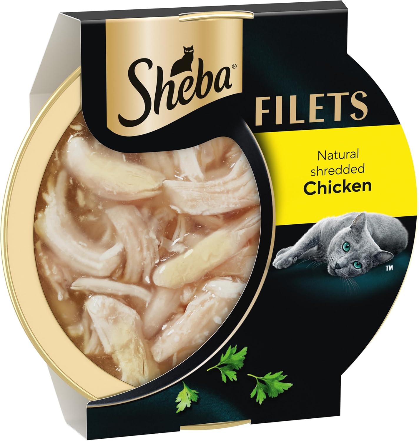 sheba filets adult cat food with chicken in gravy 32x60g tray sheba filets adult cat food with chicken in gravy 32x60g tray