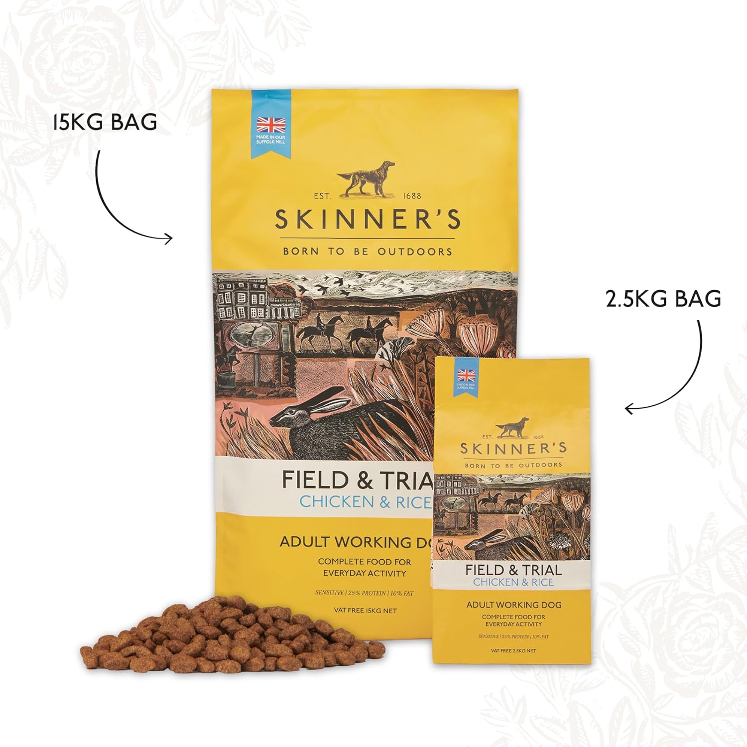 skinner’s field & trial chicken & rice – complete dry adult dog food, sensitive, gentle digestion, 15kg skinner’s field & trial chicken & rice – complete dry adult dog food, sensitive, gentle digestion, 15kg