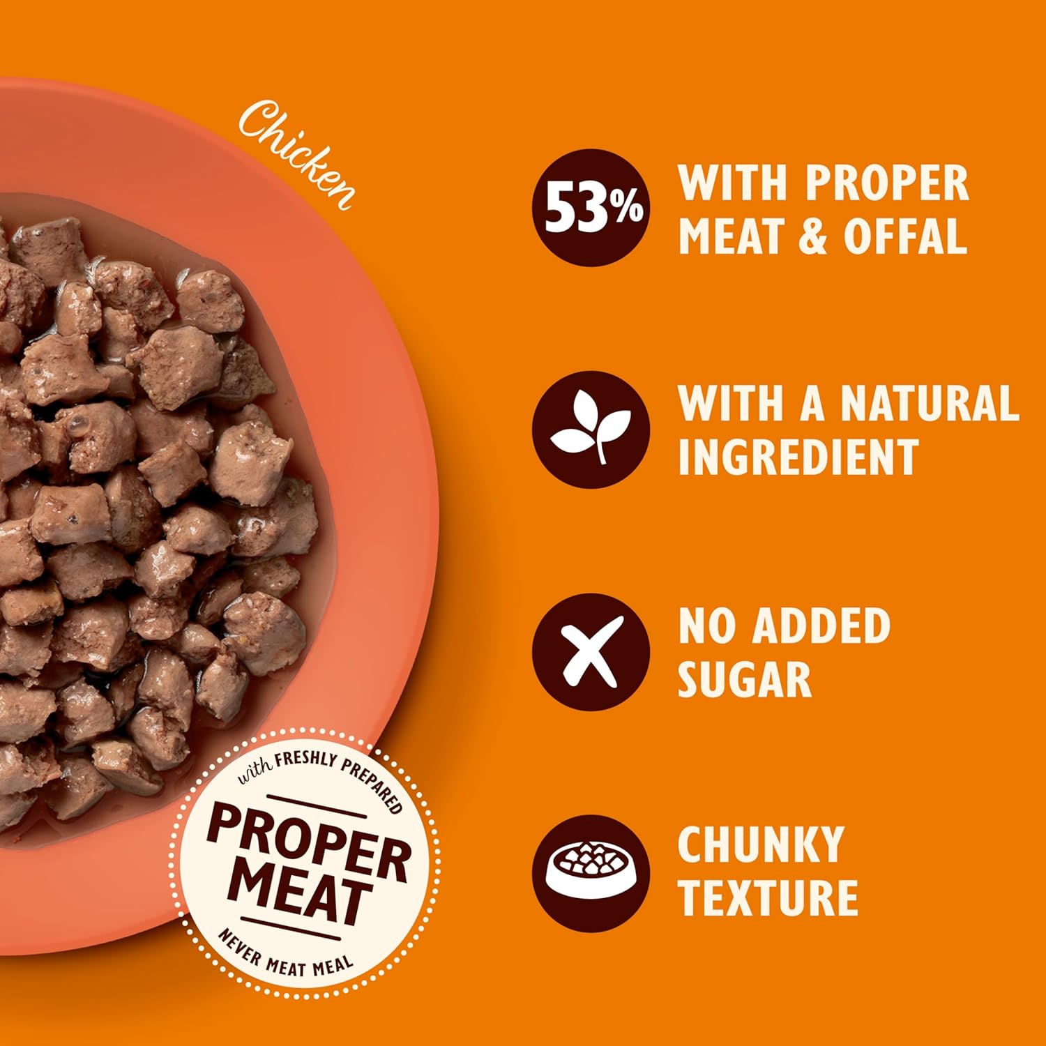 lily’s kitchen made with a natural ingredients tasty cuts in gravy with chicken adult wet cat food 18 x 85g tin lily’s kitchen made with a natural ingredients tasty cuts in gravy with chicken adult wet cat food 18 x 85g tin
