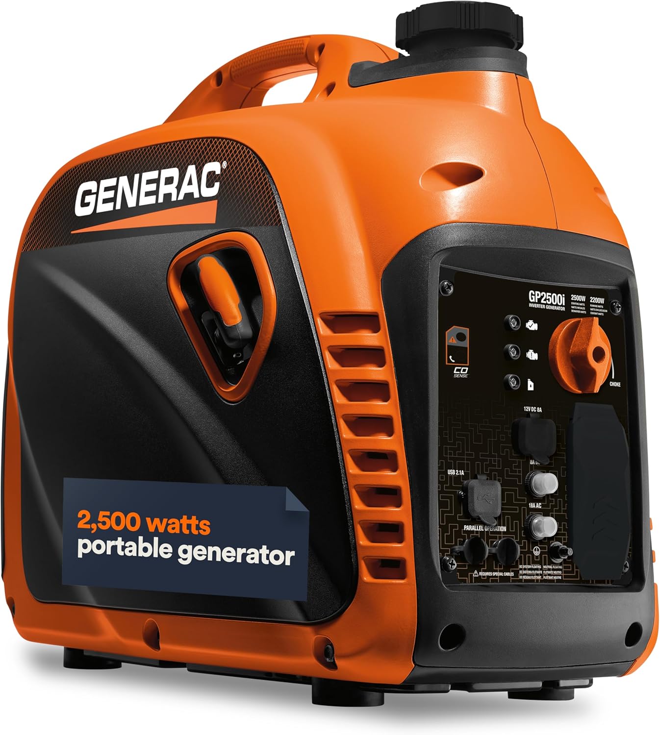 generac 3,300 watt gas powered portable inverter generator – lightweight and compact generac 3,300 watt gas powered portable inverter generator – lightweight and compact
