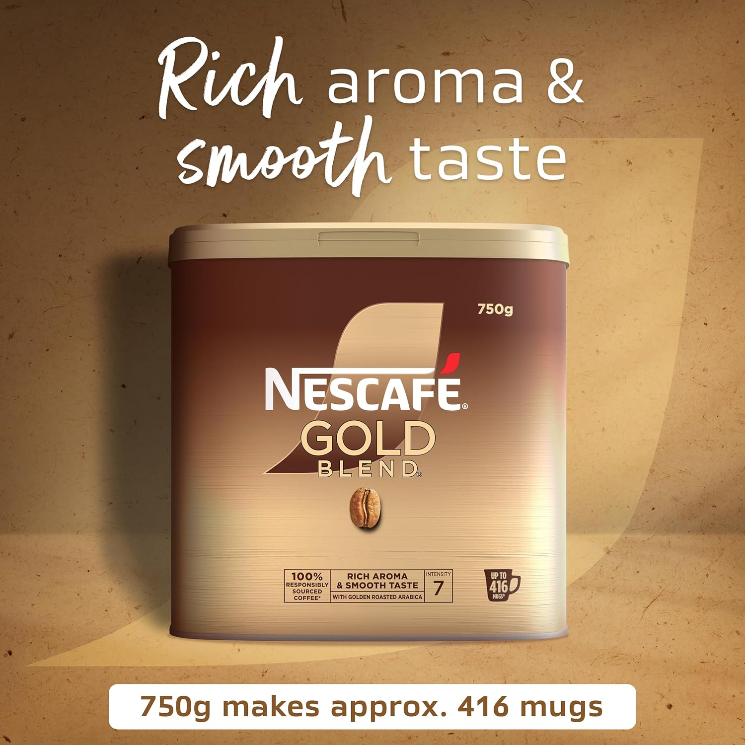 nescafÉ gold blend instant coffee 750g tin nescafÉ gold blend instant coffee 750g tin
