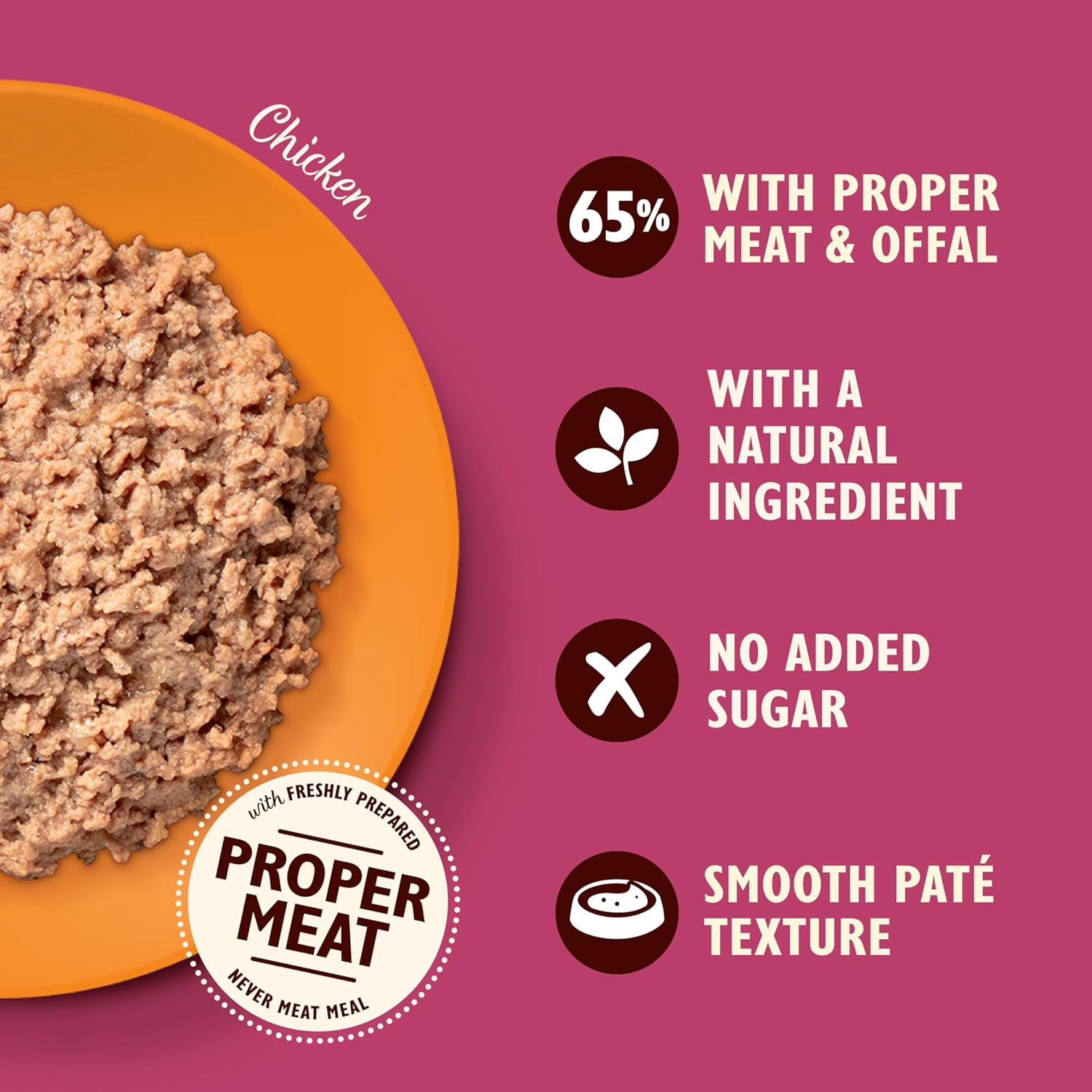 lily’s kitchen smooth paté, complete nutrition, cat wet food multipack (32x85g) tray for adult cats, grain free recipe with natural ingredients and with freshly prepared meat & offal lily’s kitchen smooth paté, complete nutrition, cat wet food multipack (32x85g) tray for adult cats, grain free recipe with natural ingredients and with freshly prepared meat & offal