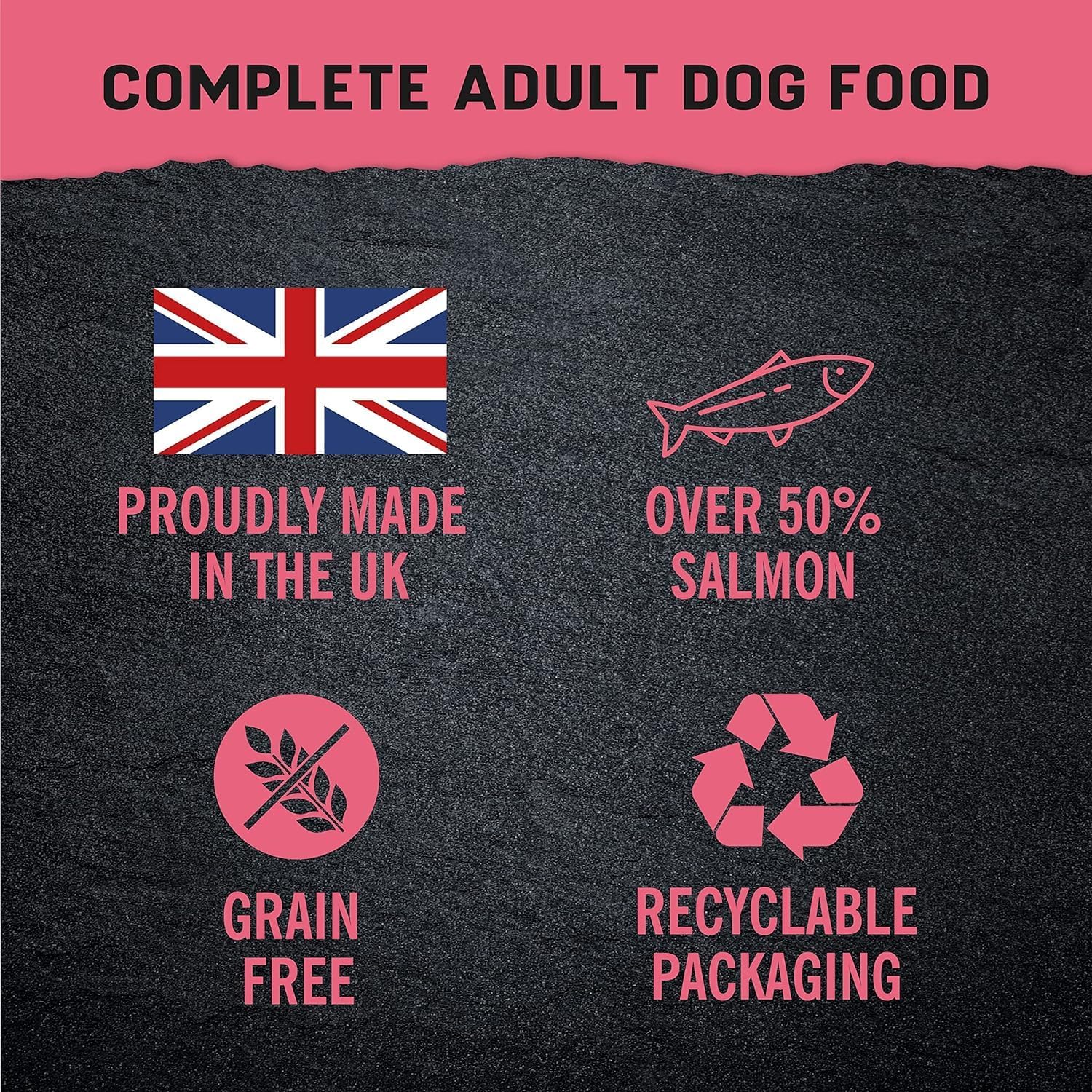 harringtons just 6 complete grain free dry adult dog food salmon 12kg with added fresh baked bites harringtons just 6 complete grain free dry adult dog food salmon 12kg with added fresh baked bites