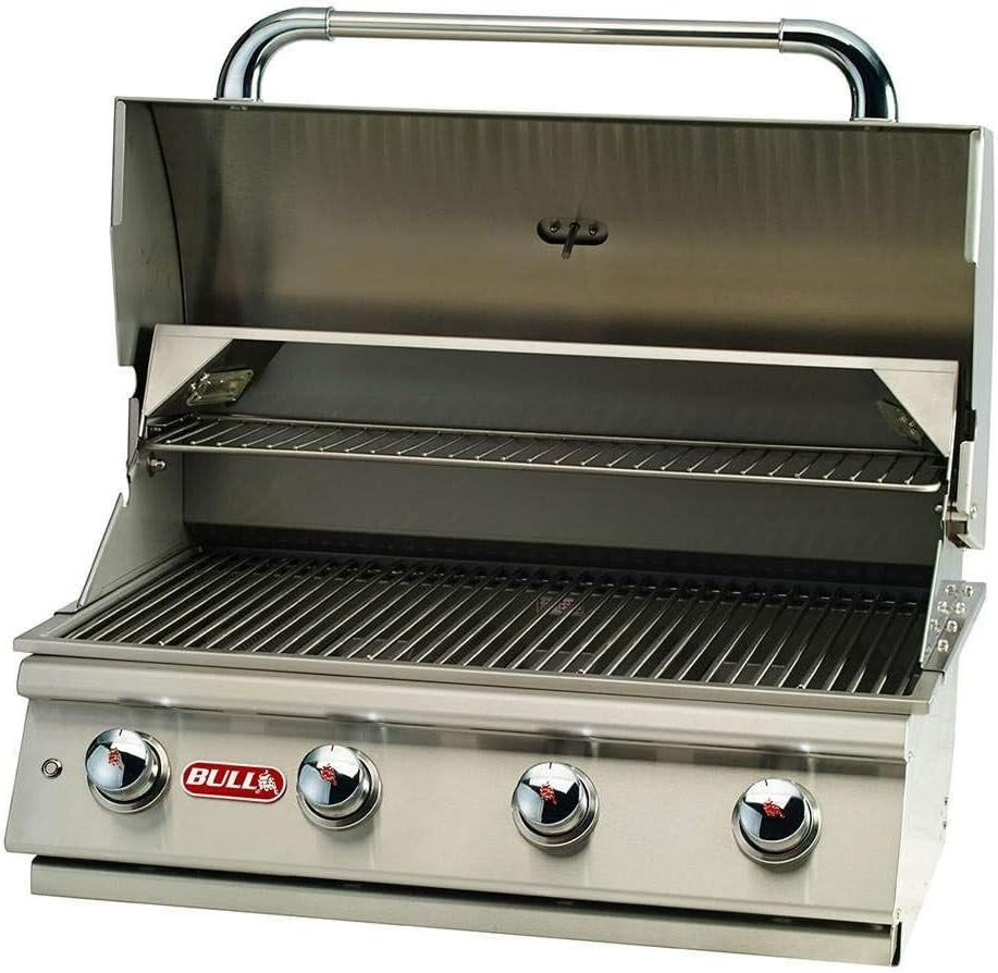 bull 30″ lonestar select stainless steel drop in grill