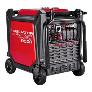 predator 9500 watt super quiet inverter generator with co secure technology