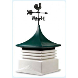 ag co medium storage shed cupola w/ weathervane
