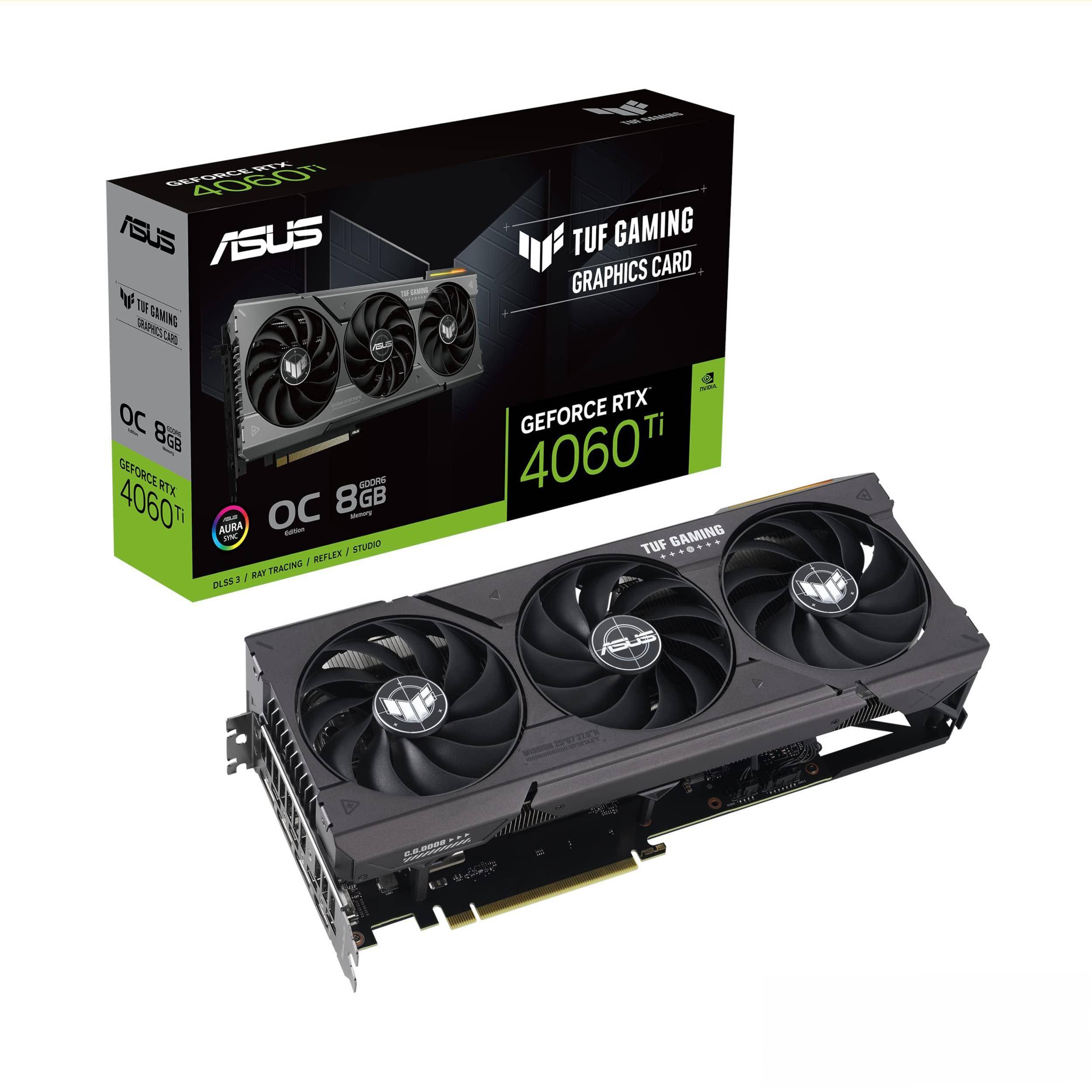asus tuf gaming geforce rtx 4060 ti oc 1xhdmi 3xdp 8gb gddr6