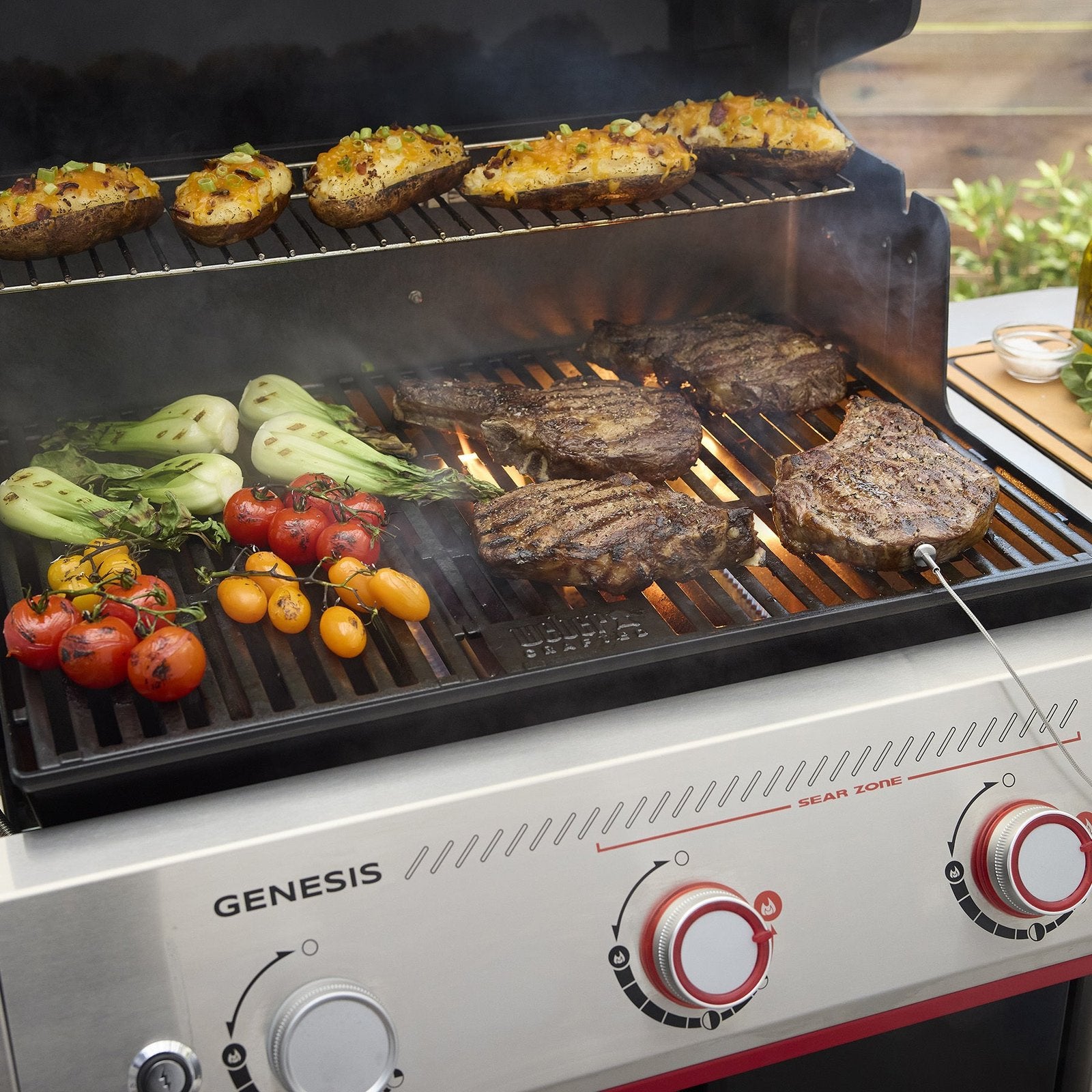 genesis® ex 325w smart gas grill (natural gas) genesis® ex 325w smart gas grill (natural gas)