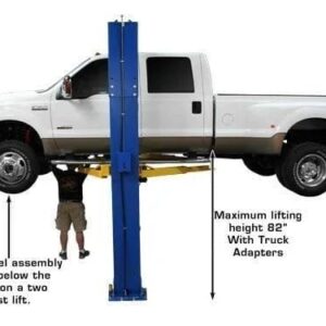 atlas pv10px 10,000 lb overhead 2 post lift car