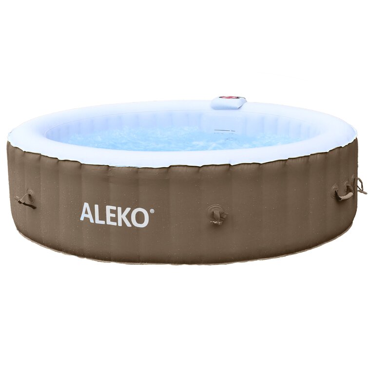 aleko 6 – person 130 – jet inflatable hot tub